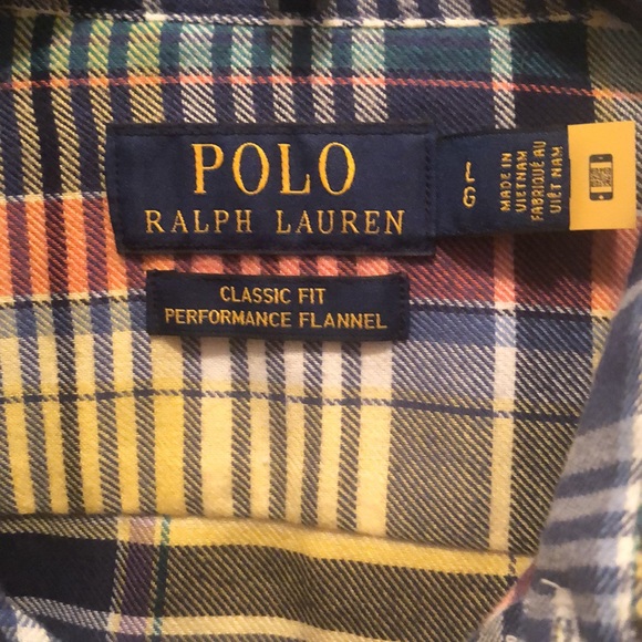Polo Ralph Lauren flannel shirt - Picture 2 of 3